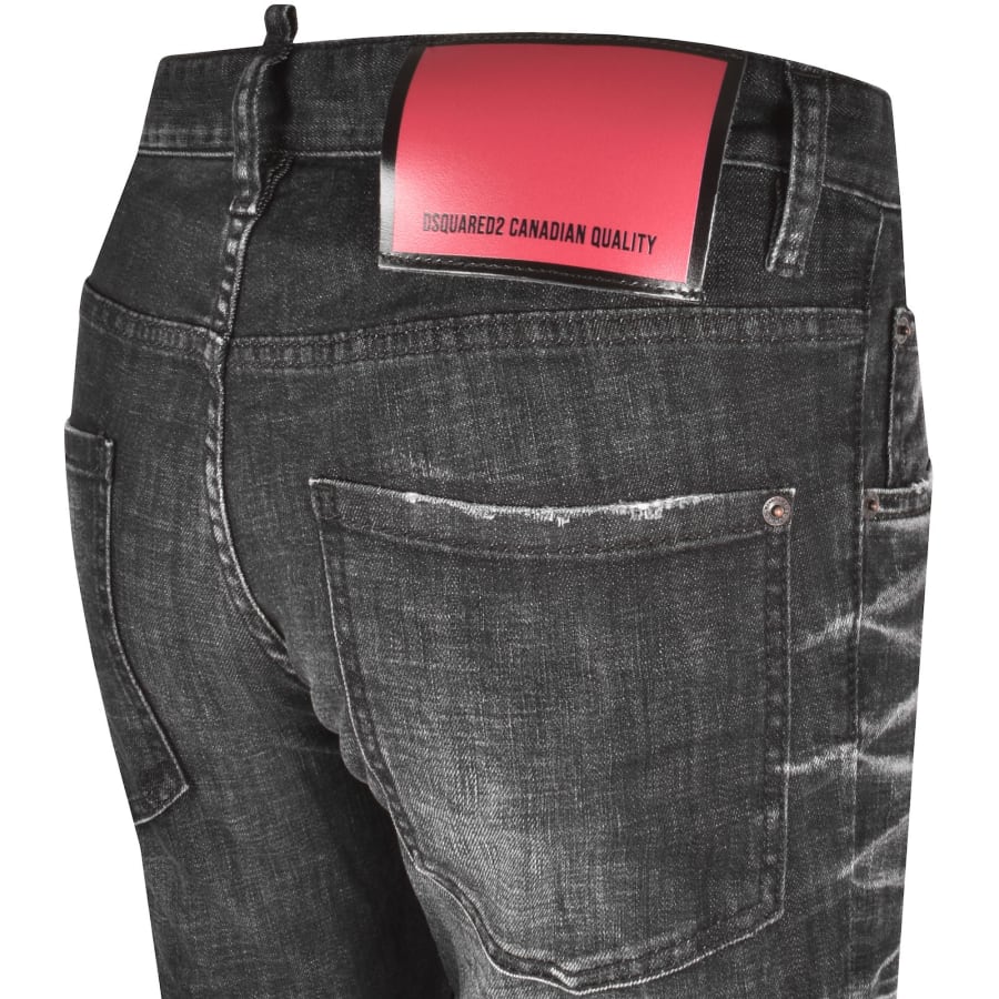 DSQUARED2　ディースクエアード2 Sketer　Jean　ブラック　42 DSQUARED2 Skater Slim Fit Jeans Black | Mainline Menswear